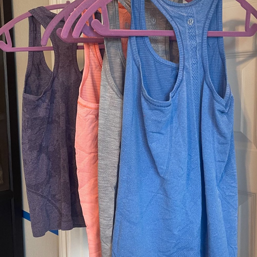Lululemon Swiftly Tech Tank's Bundle Of 4 - image 5
